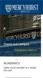 Mobile Screenshot of northeast.mercyhurst.edu